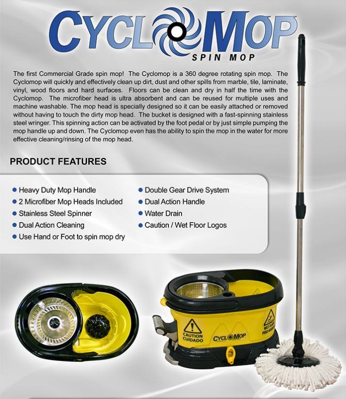 CycloMop - Spin Mop